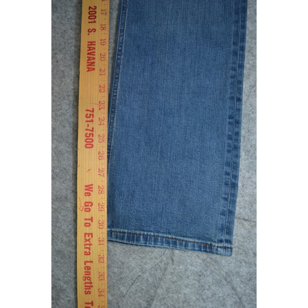 Tecovas Men 32x31 Premium Relaxed Jeans Blue Wash Straight Leg Denim (Tag 30x32) - Picture 16 of 16